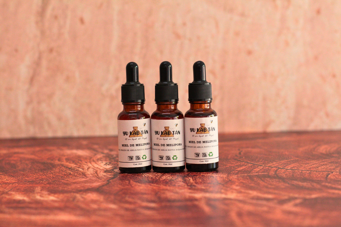 Miel de Melipona. Gotero de 20ml.