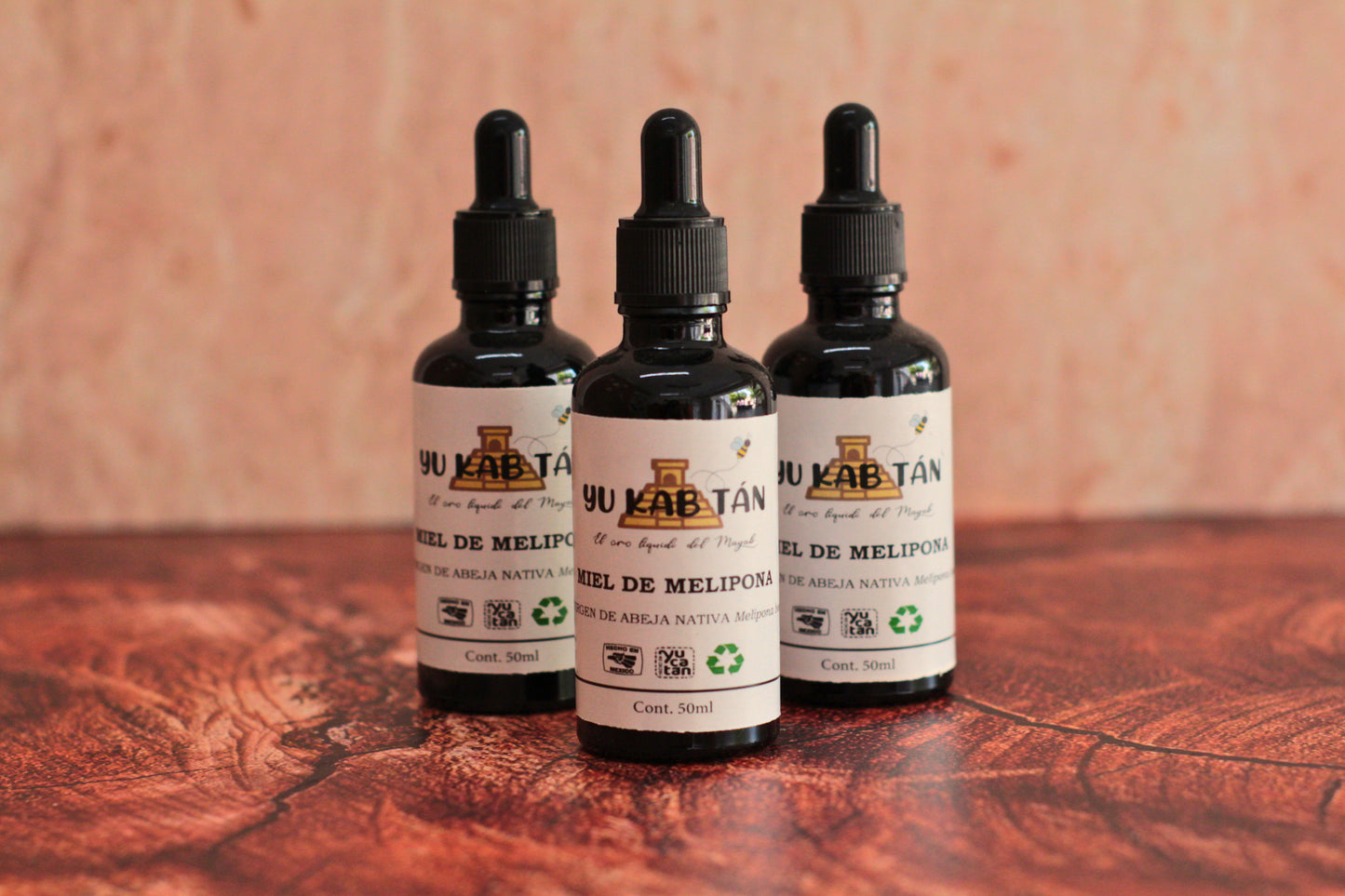 Miel de Melipona. Gotero de 50ml.